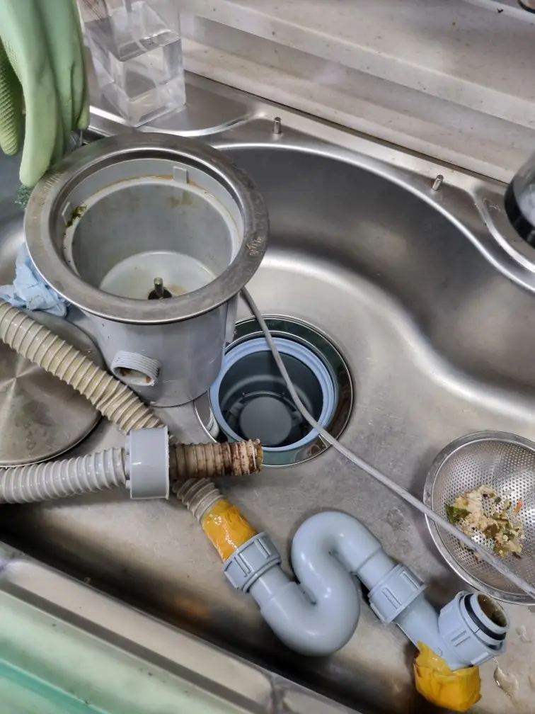 싱크대 배수구 교환 11